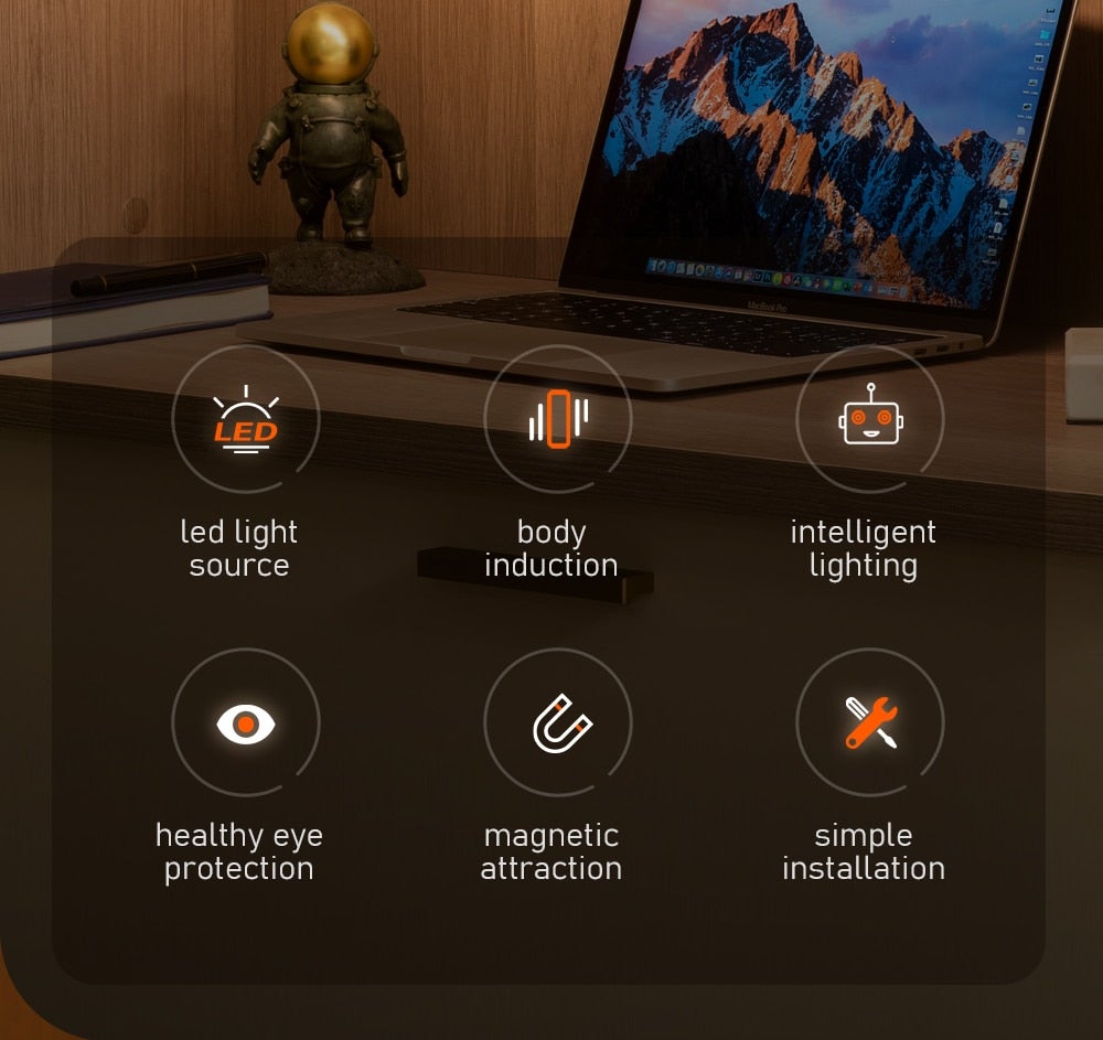 Wireless LED Night Light Motion Sensor - Orniture™