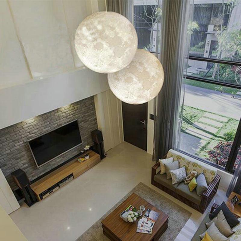 Full Moon 3D Hanging Lamp - Orniture™