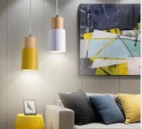 Designer Nordic Wooden Base Hanging Light - Orniture™