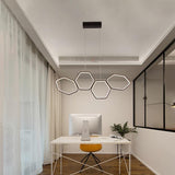 Art Deco LED Geometric Chandelier - Orniture™