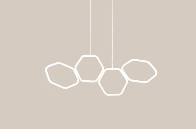 Art Deco LED Geometric Chandelier - Orniture™