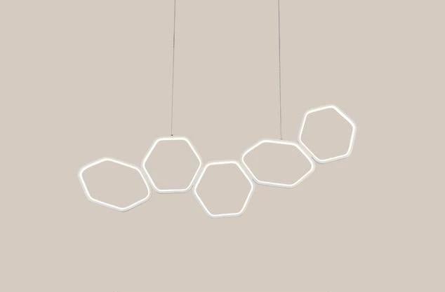 Art Deco LED Geometric Chandelier - Orniture™