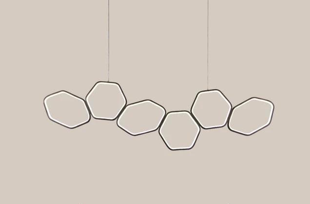 Art Deco LED Geometric Chandelier - Orniture™