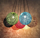 Vintage Wicker Pendant Lamp - Orniture™