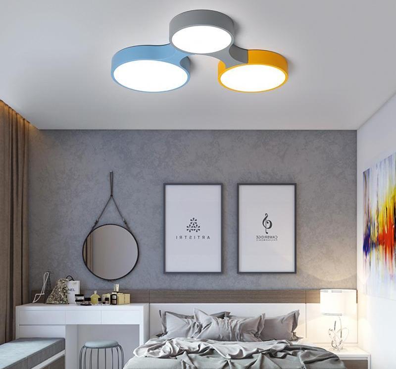 Modern Nordic Colorful Circle Ceiling Light - Orniture™