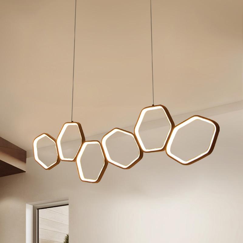 Art Deco LED Geometric Chandelier - Orniture™