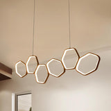 Art Deco LED Geometric Chandelier - Orniture™